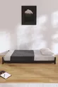 Arya Kinderbett Kompatibel mit Matratze Schwarz | Kinder-Etagenbett Produkt - Bodenbett