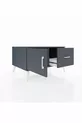 Kronos Dresser Single Shelf Single Drawer Single Door Anthracite-Anthracite