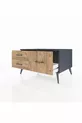 Kronos Dresser 3-Shelf Anthracite-Anthracite/Pine