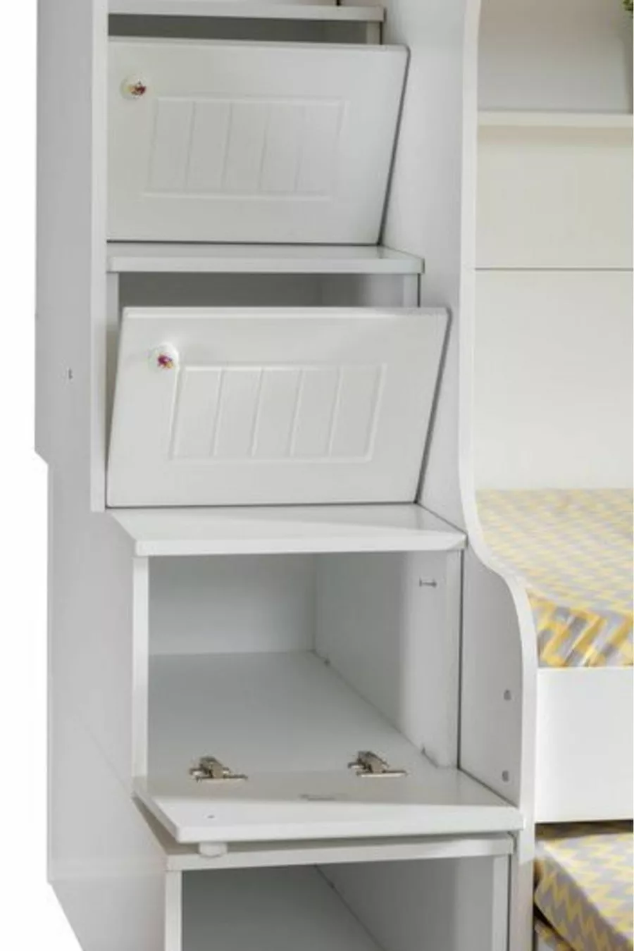 Ranza, Letto a Castello con 3 Ante + 3 Materassi Comfort
