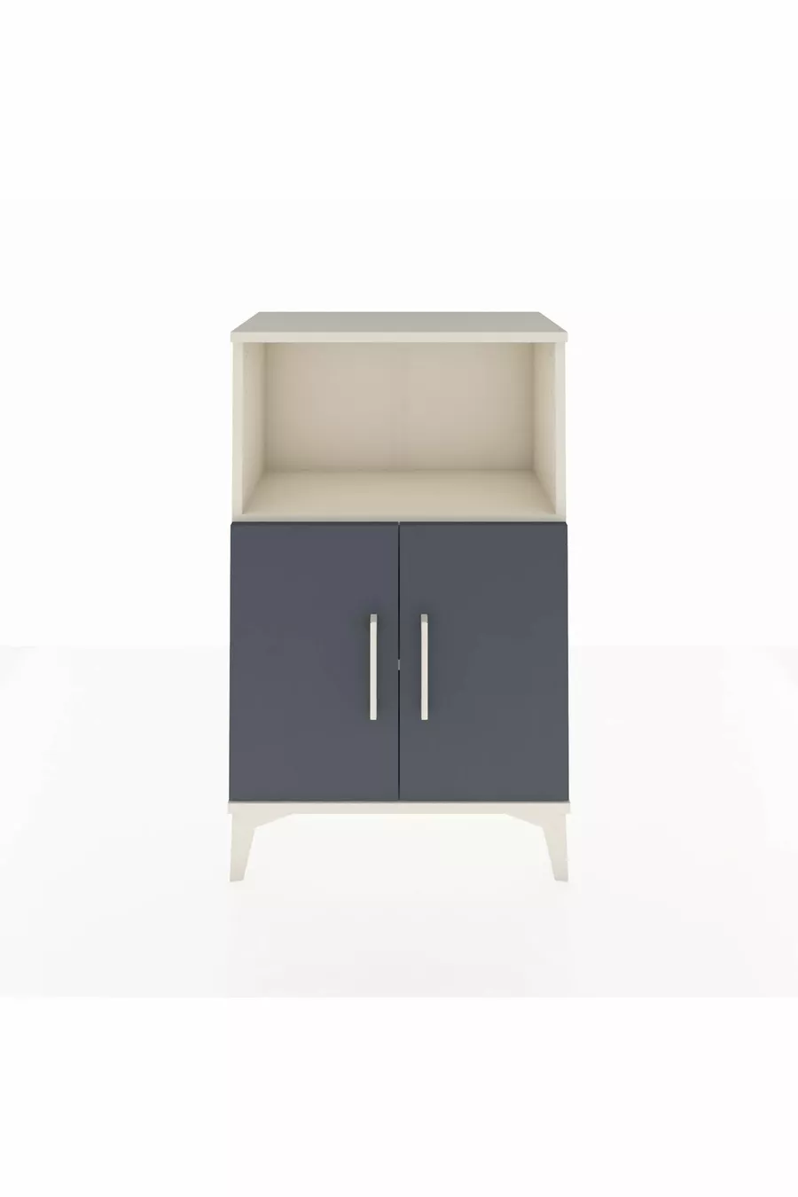 Arges Commode 2 Planken 2 Deuren Agaatsteen-Antraciet