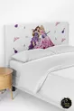 Princess Pattern Bed Base Headboard Cover