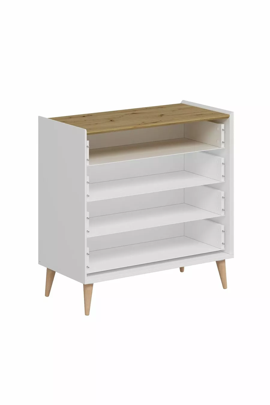 Mitra Commode - Blanc/Artisan