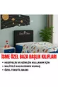 Personalized Printed Bed Base Headboard Cover with Gift – Single Bed Cover