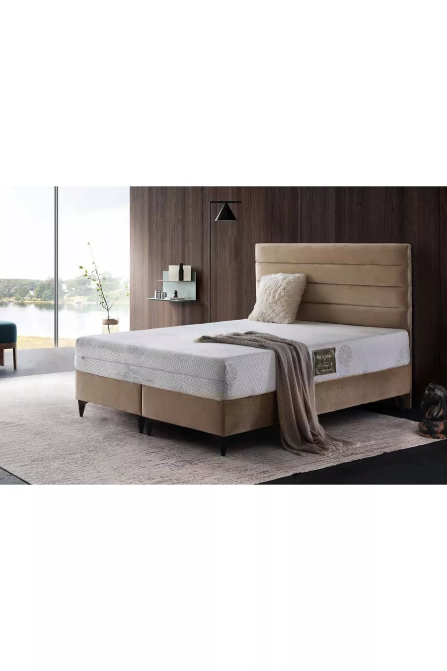Set Letto con Rete Silver