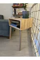 Dekorativer Holznachttisch