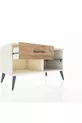 Hyperion Dresser Single Shelf Single Drawer Moonstone-Anthracite/Pine