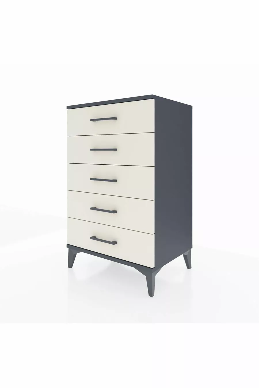 Hyperion Commode 5 Lades Antraciet-Leisteen