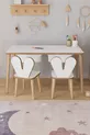 Table d'activités pour enfants avec 2 chaises et tiroir