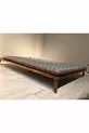 Lit d'invité pliant double avec poignées, portable, pour hôtel, dortoir, maison de vacances, matelas et mousse *