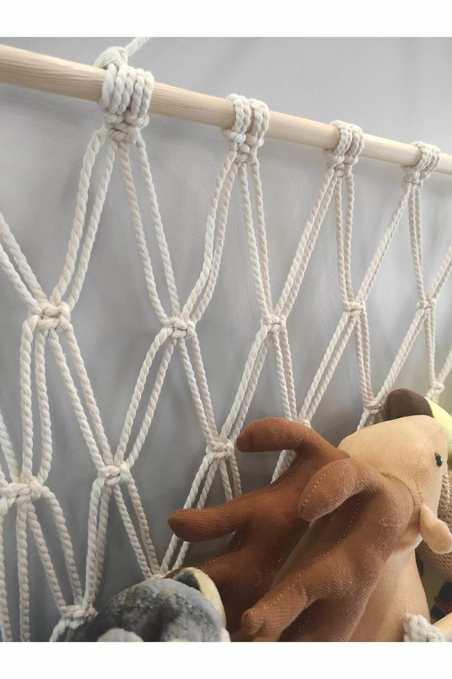 Plush Toy Hanger (CM ROD) Toy Hammock - Kids Room Organizer
