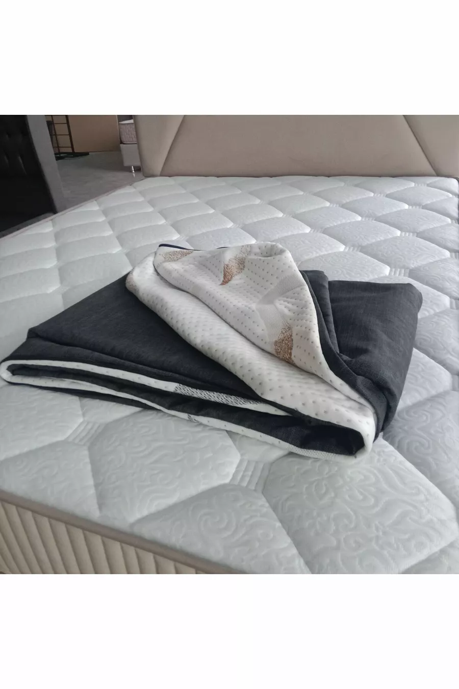 Bdphome Bed Pad & Mattress with Zipper Cover