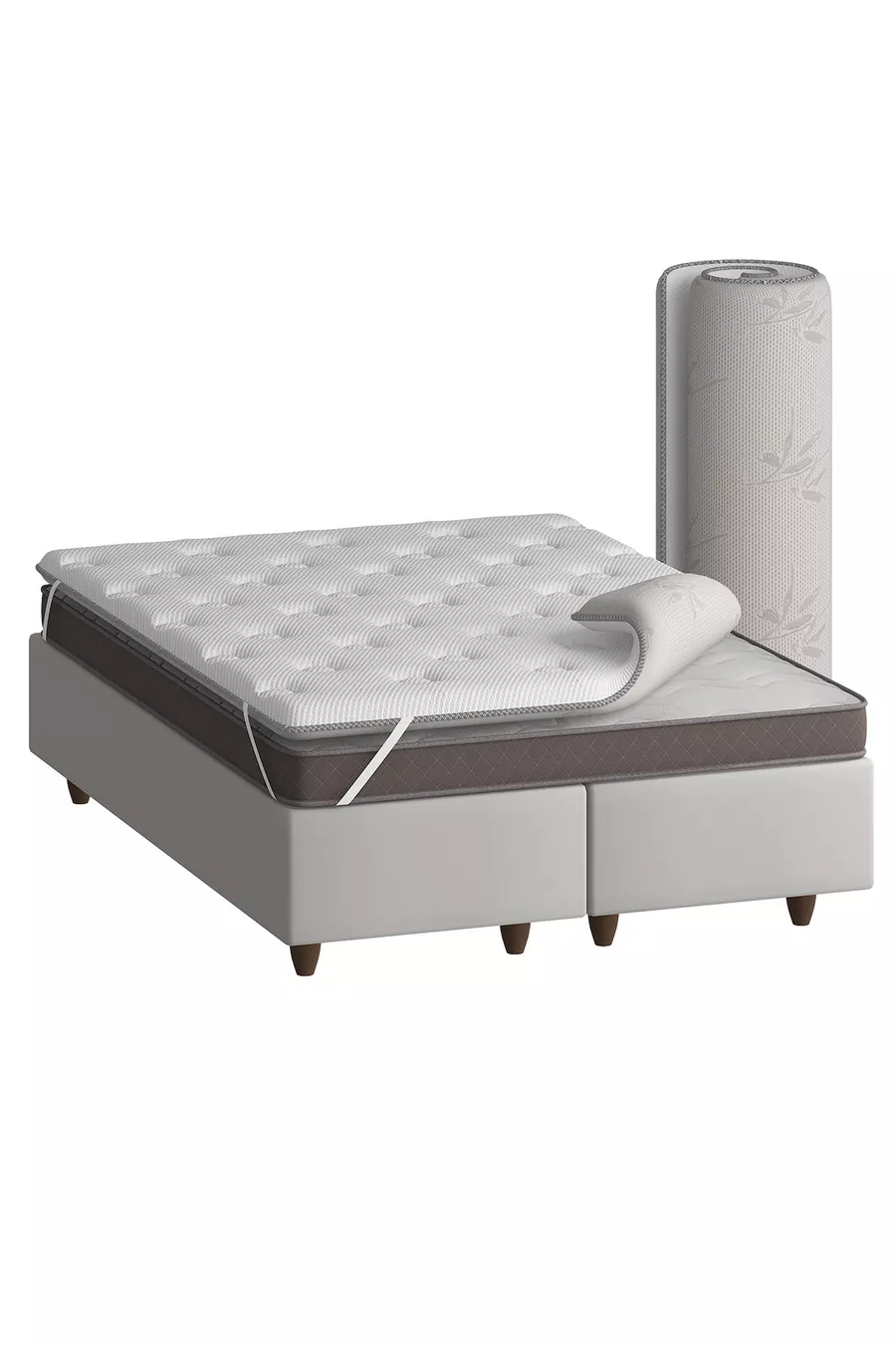 Yatak Pedi, Serap Comfort Premium Kapitoneli Yatak Pedi, Full Ortopedik, Ölçü Seçenekli