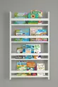 4-plank Montessori Boekenkast Educatieve Kinderboekenkast Wit