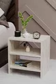 Table de chevet à 2 étagères, table de chevet pour chambre à coucher, table de chevet avec compartiments, table de chevet de chevet