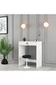 Lissabon Mini Make-up Tafel Dressoir - Wit