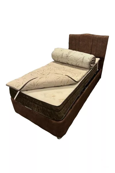 Full Orthopedic Bamboo Mattress Pad, Bed Mattress, Topper Foldable Mattress Pad
