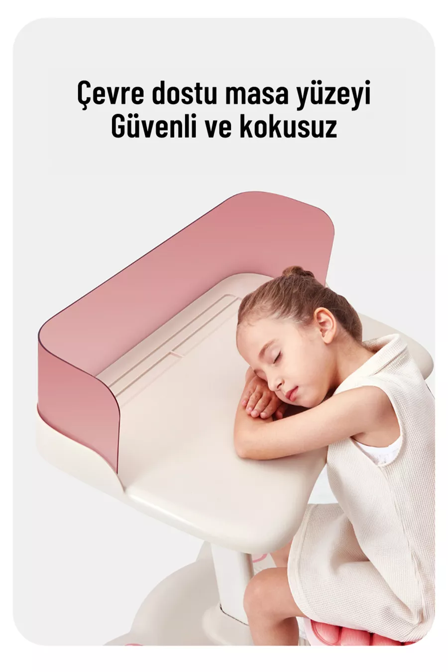 Plus Mobil Çalışma masası Pembe