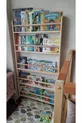 Montessori Boekenkast Brede Model Ronde Latten 5 Niveau's