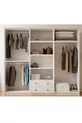 Armoire Izel Country à 6 portes et 2 tiroirs