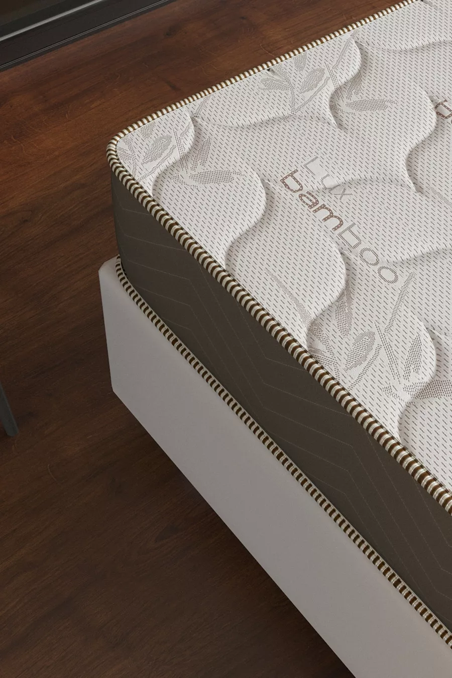 Matelas Basic Full Orthopédique Lux en Bambou à Ressorts, Options de Taille, Livraison le Jour Même