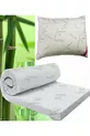 Lit de sol pliable en bambou avec matelas en mousse de cm fonctionnel (Coussin en bambou offert)