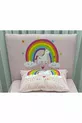 Housse de tête de lit licorne et arc-en-ciel