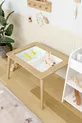 Table d'activité en bois résistante à l'eau pour enfants