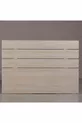Tête de lit double Huga en chêne 1k / cm pour lit avec sommier