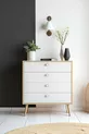 Commode Zen / Armoire polyvalente / Commode à tiroirs / Commode avec portes / Commode 4 tiroirs CM