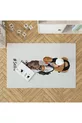 Digitale Print Teddy Kinderkamer Set (gordijn, beddengoed en kussen, tapijt)