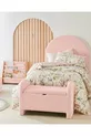 LINDA TEDDY HOEDEKOP VAN HET BED, ROZE