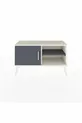 Arges Dresser with 2 Shelves and Single Door Moonstone-Anthracite