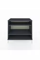 Commode Hyperion 2 étagères Anthracite-Anthracite