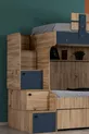 Bunk Bed, Riva Bunk Bed with Baby + 3-Door Wardrobe