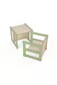 - Table et Chaise pour Enfants : Ensemble 2 en 1 en Bois Naturel, Découpe CNC Montessori