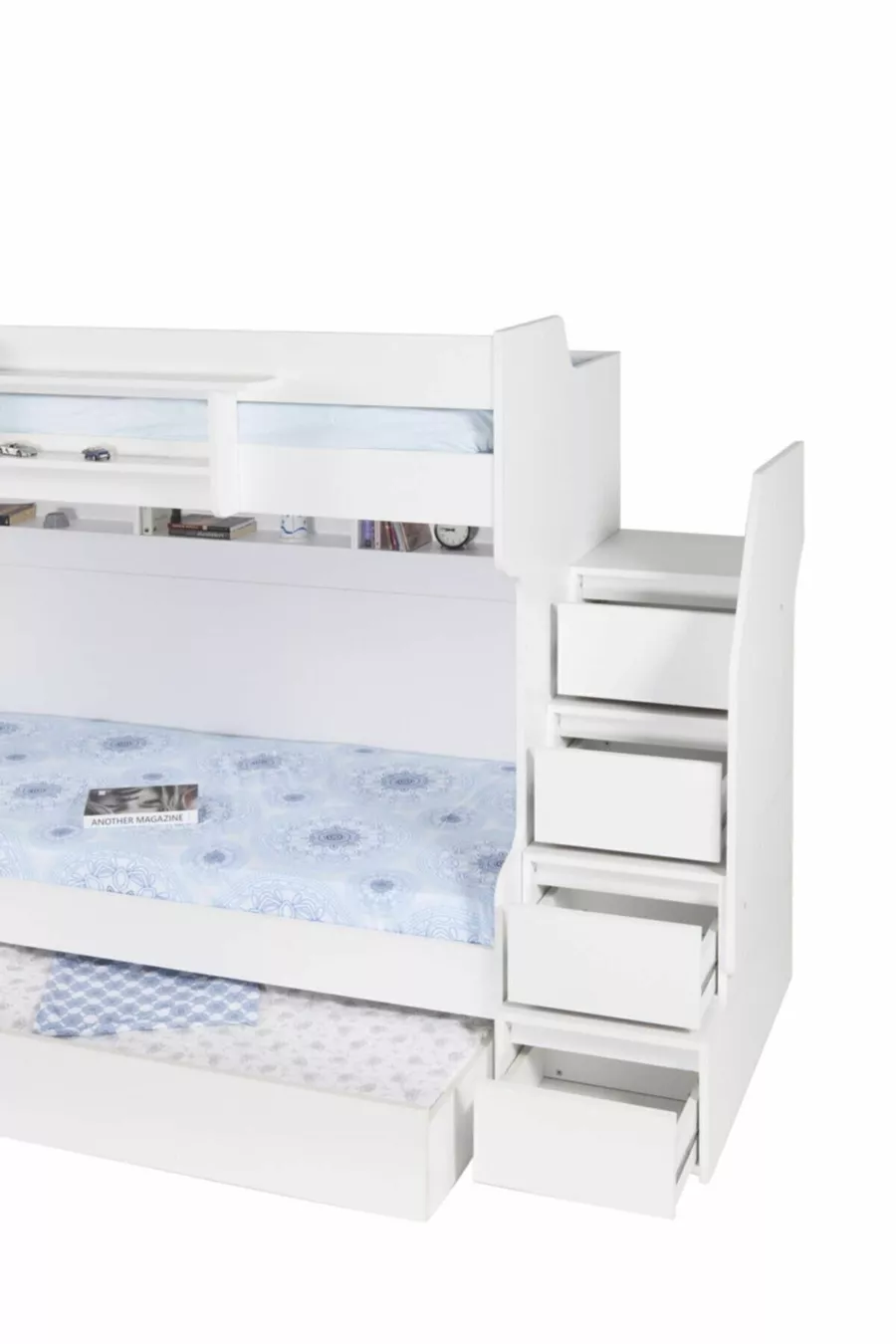 Bunk Bed, Brave Bunk Bed with Little Cub - White