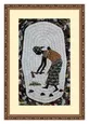 Peinture d'une femme africaine