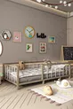 Детская кроватка Thorin Bebek для детей в стиле Монтессори, деревянный вид MDF