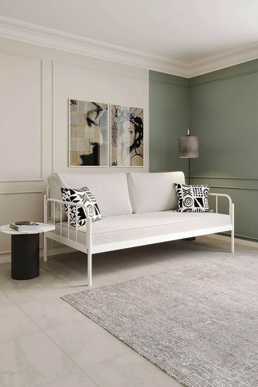 Argimo Sofia Cedreren Metalen Bedframe