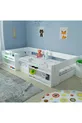 Кровать с книжным шкафом Vega Montessori из МДФ
