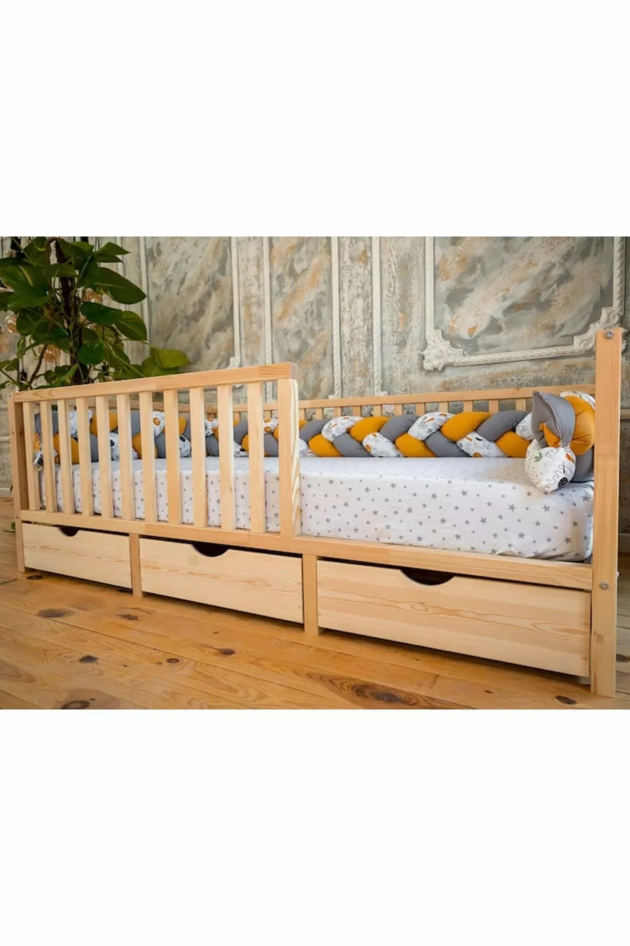 Letto in legno Montessori - Letto Montessori - Letto Montessori - -