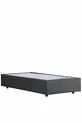 Riga Single MDF Bed Base, Gray (Excluding Headboard and Mattress)