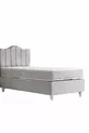 Bed Base, Trend Double Set, Single Bed Headboard - Gray
