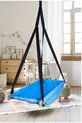 Flow Blaues Holz Federwippe Hängematte Kinderbett Hoppala An Decke Hängende Hängematte Schaukel Babybett