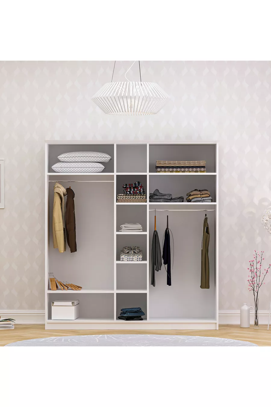 خزانة ملابس ديفا كونتري بخمسة أبواب
