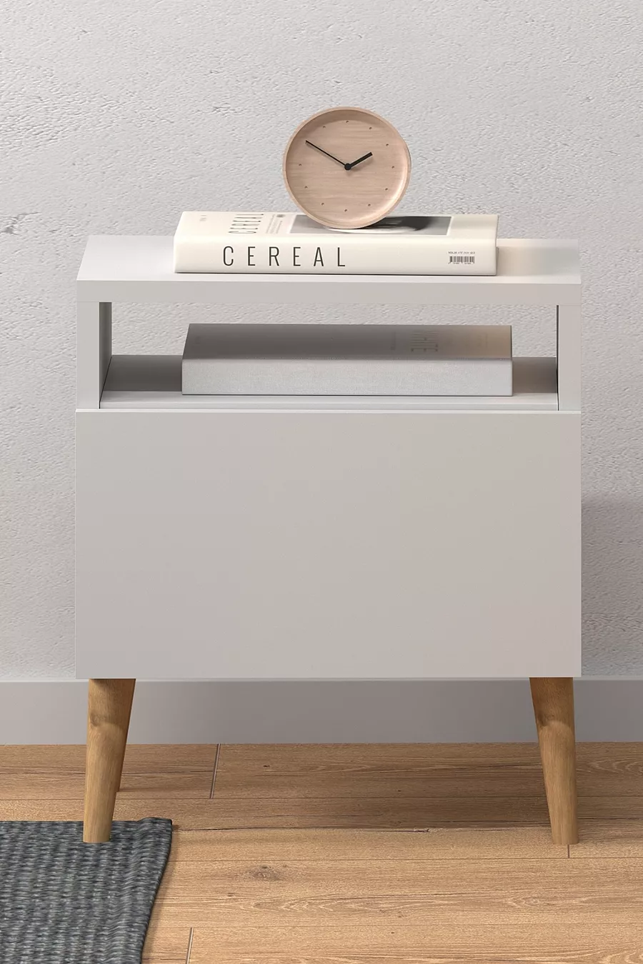 Chevet à porte Luce, lot de 2