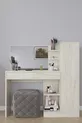 Orkide Schminktisch, mit 1 Schublade, Schrank und Spiegel