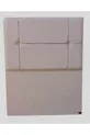 Title DK Single-Person Milk Coffee Linen Fabric Sliced Handmade