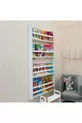 Bibliothèque Carmen à 4 étagères - Couleur blanche Bibliothèque Montessori - Bibliothèque pour chambre d'enfant